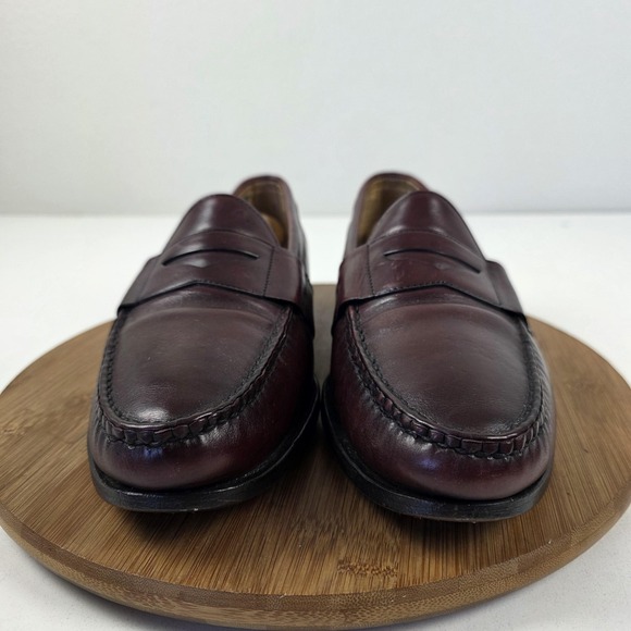 FootJoy Shoes Mens Size 13 D Brown Leather Penny Dress Slip On Made USA 52776 main image 13